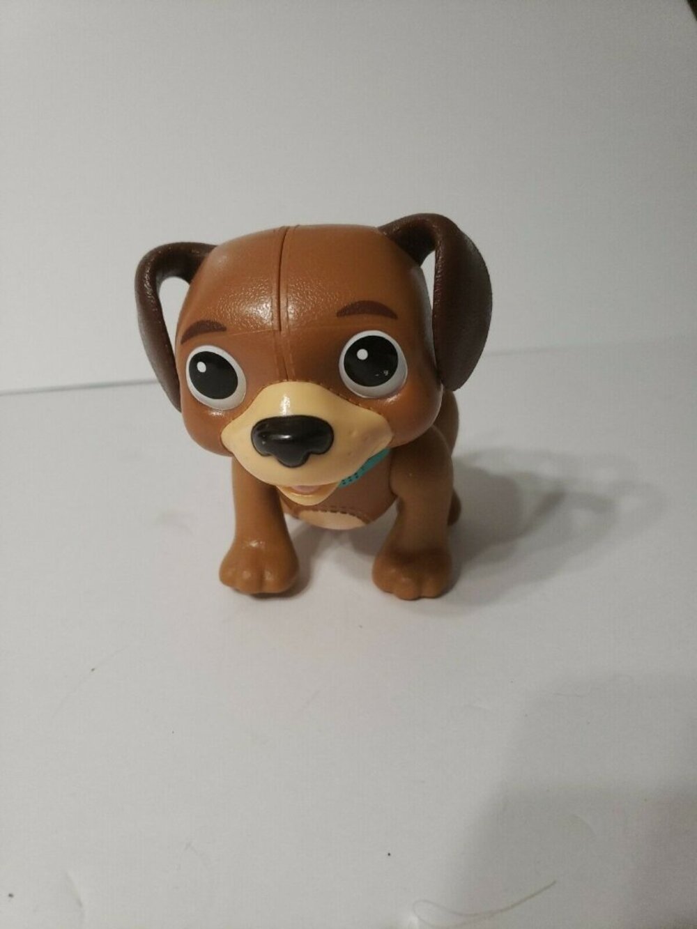 Just Play Disney Doc Mcstuffins 4" Findo Poseable Vet Dog Toy Puppy Brown PVC